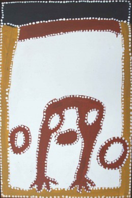 Spirit Figure in Fathers Country by Paddy Bedford