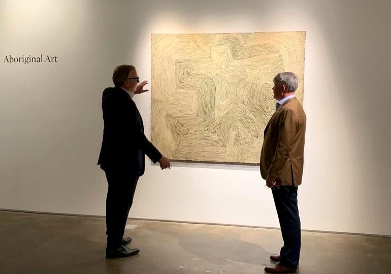 Aboriginal Art at the Australian Embassy, USA 2019