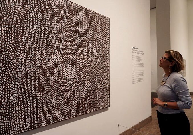 Aboriginal art at the Metropolitan Museum of Art, NY