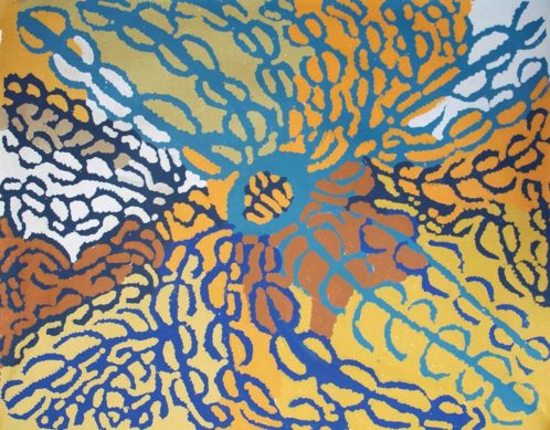 Yarla Jukurrpa – Bush Yam Dreaming by Lorna Napurrula Fencer