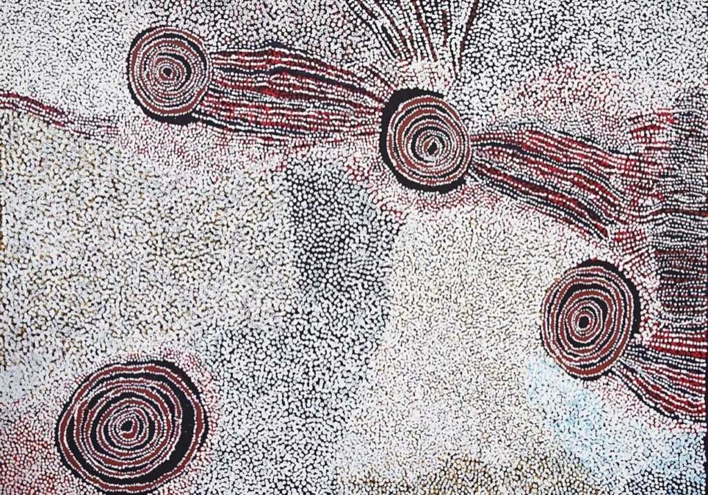 Bill Whiskey Tjapaltjarri  Rockholes Near The Olgas  Jap 004758