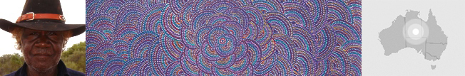 Cowboy Louie Pwerle Aboriginal Artist