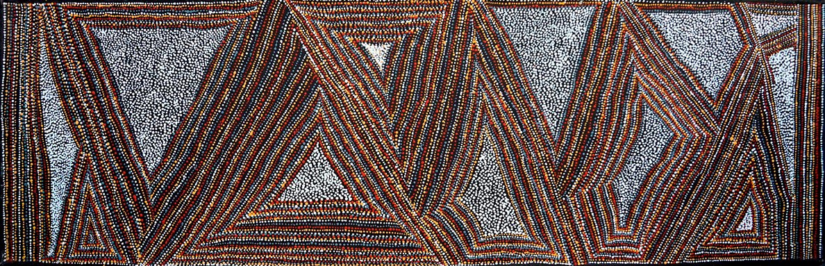 Dorothy Napangardi Sandhills at Mina Mina 1999