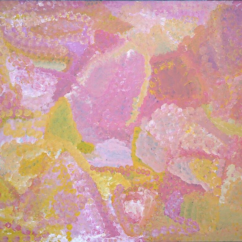 Emily Kngwarreye painting