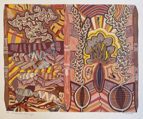 Bush Tucker Dreaming by Doris Gingingara