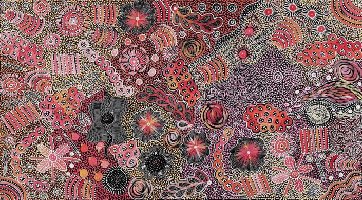 Bush Yam – My Country by Janet Golder Kngwarreye