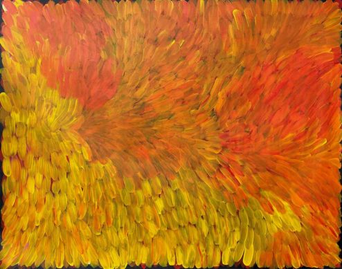 Bush Medicine Leaf by Gloria Petyarre