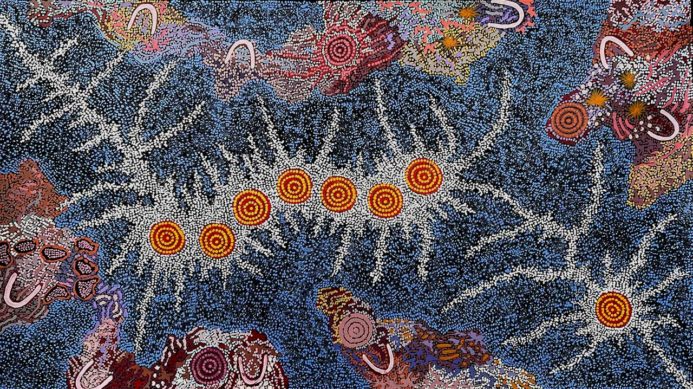 Seven Sisters by Gabriella Possum Nungurrayi