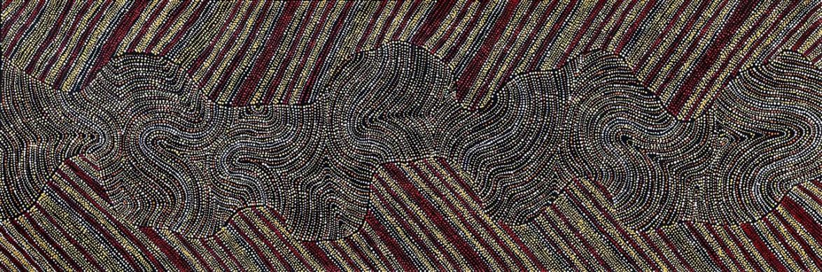 Water Dreaming – Puyurru by Chantelle Nampijinpa Robertson