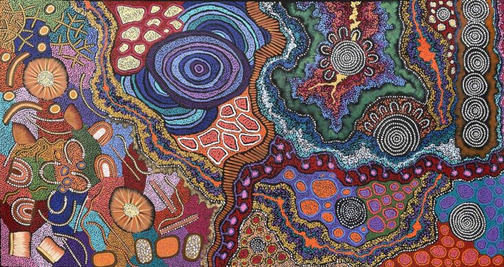 My Country by Damien and Yilpi Marks