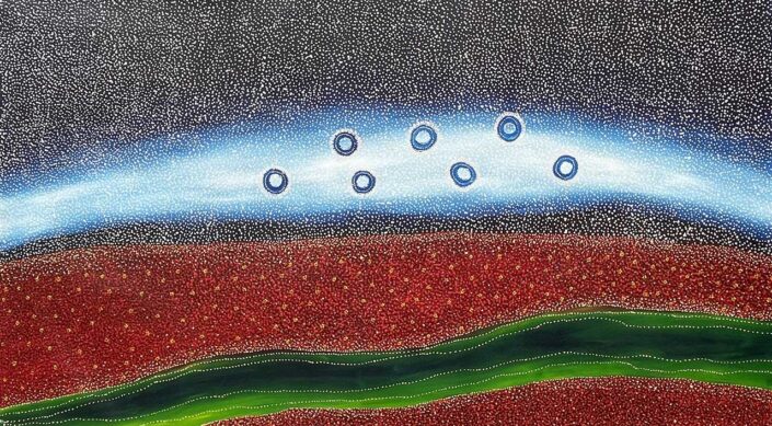 Seven Sisters and Waterholes by Sonya Edney