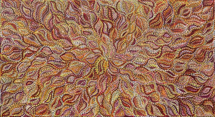 Bush Medicne Leaves by Rosemary Petyarre