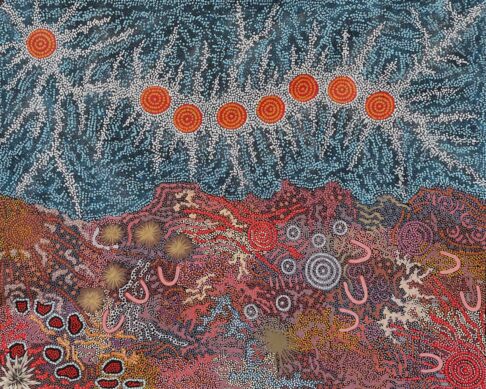 Seven Sisters by Gabriella Possum Nungurrayi