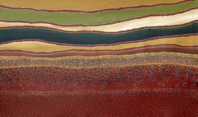 Freshwater Creek and Wildflowers by Sonya Edney