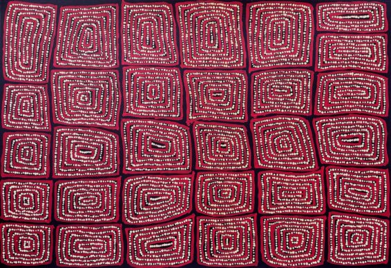 Tingari by Thomas Tjapaltjarri & Joylene Reid