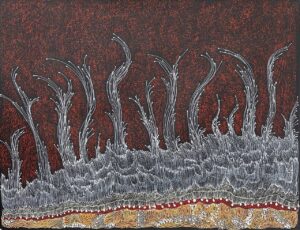 Waru Tjukurrpa - Fire Dreaming by Jorna Newberry