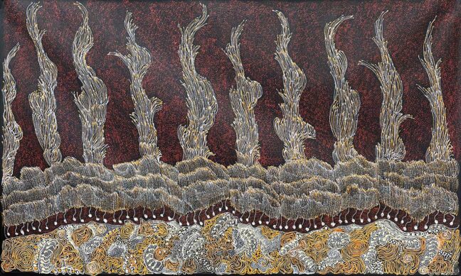 Waru Tjukurrpa – Fire Dreaming by Jorna Newberry