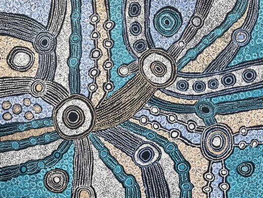 Minyma Marlilu Tjukurrpa by Clarise Tunkin