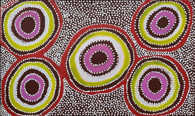 Yuparli Jukurrpa – Bush Banana by Biddy Timms Napanangka
