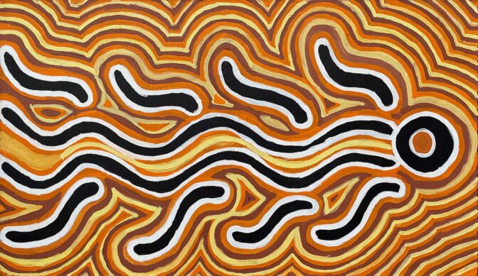 Warilingki by Mercia Napurrurla Lewis