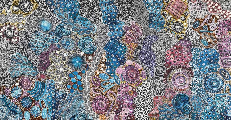 Bush Yam – My Country by Belinda Golder Kngwarreye