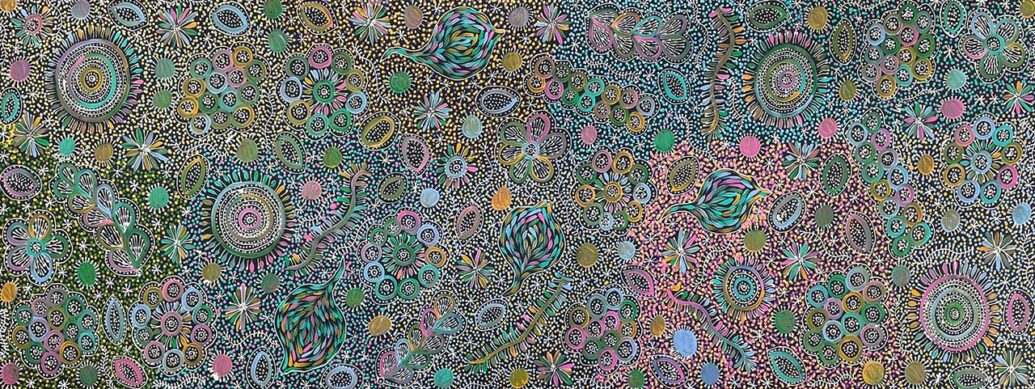 Bush Yam – My Country by Janet Golder Kngwarreye