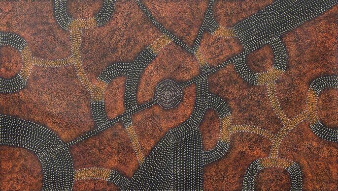 Bush Plum Dreaming by Roseanne Morton Petyarre