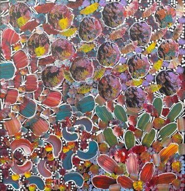 Bush Tucker and Pencil Yam by Rachael Nambula