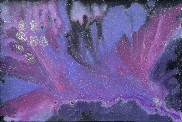 Seven Sisters Dreaming by Athena Nangala Granites