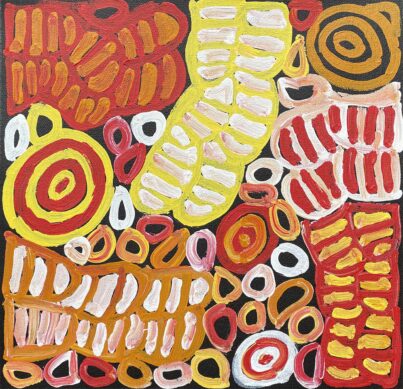 Awelye and Bush Melon by Dora Mbitjana