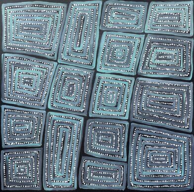 Tingari by Thomas Tjapaltjarri & Joylene Reid