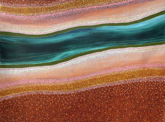 Gascoyne River and Wildflowers by Sonya Edney