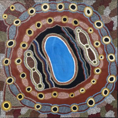 Wati Kutjara Wanampi by Margaret Donegan