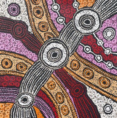 Minyma Marlilu Tjukurrpa by Clarise Tunkin