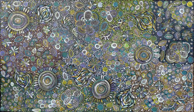 Bush Yam – My Country by Belinda Golder Kngwarreye