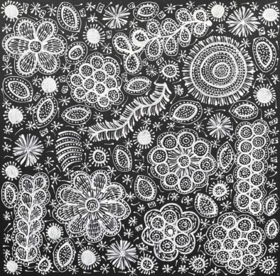 Bush Yam – My Country by Belinda Golder Kngwarreye