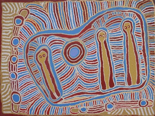 Tjindara by Linda Syddick Napaltjarri