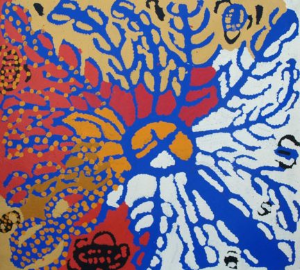 Yarla Jukurrpa – Bush Yam Dreaming by Lorna Napurrula Fencer