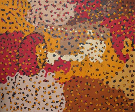 Caterpillar Dreaming by Lorna Napurrula Fencer