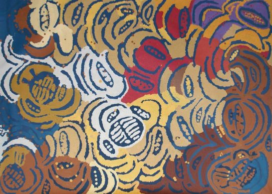 Yapa Jukurrpa – Jupurrula Dreaming by Lorna Napurrula Fencer