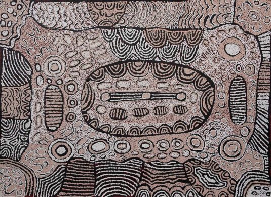 Kapi Tjukurrpa by Maisie Campbell Napaltjarri