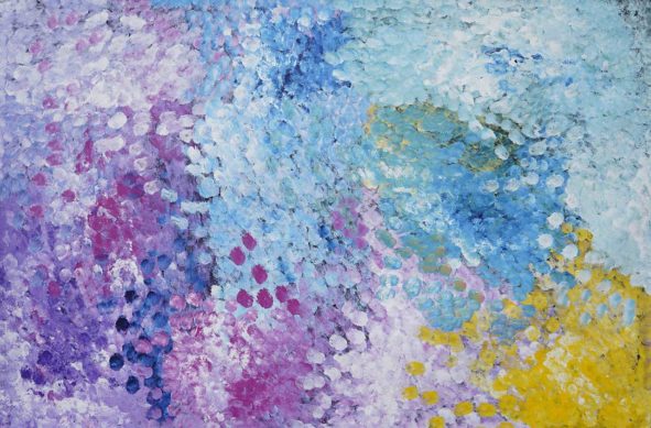 Bush Plum Dreaming by Polly Ngale