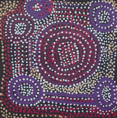Ngapa Jukurrpa – Pirlinyarnu by Shorty Jangala Robertson